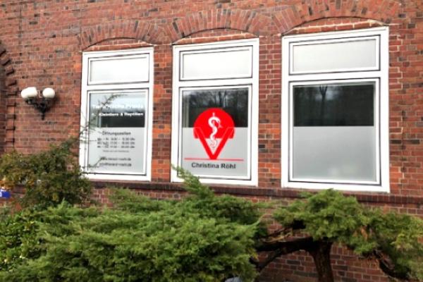 Fenster Sichtschutz mit Glasdekorfolie
