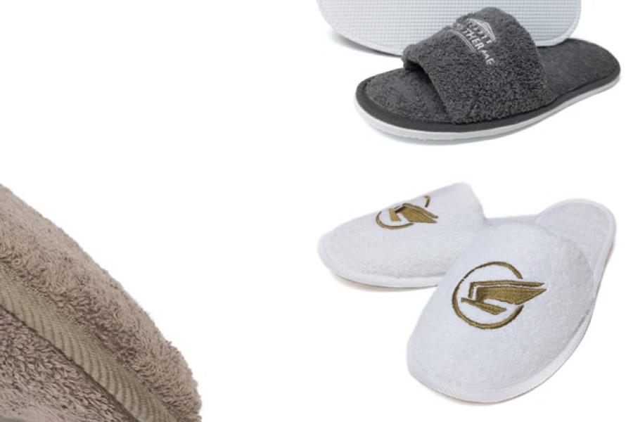 Ihr Logo auf Frottier Slipper