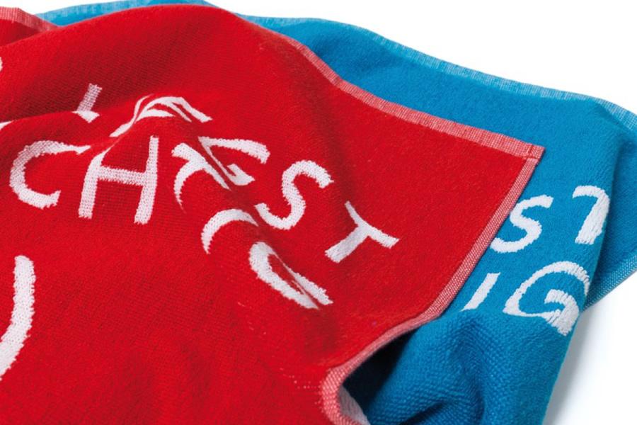 Frottier-Handtuch Aufdruck