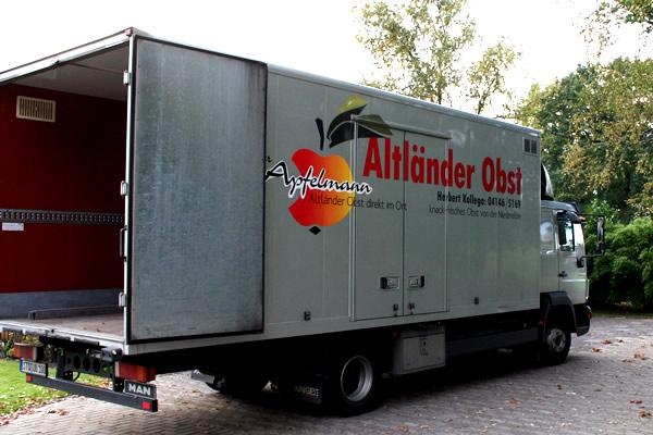 LKW Beschriftung Fa. Kollega