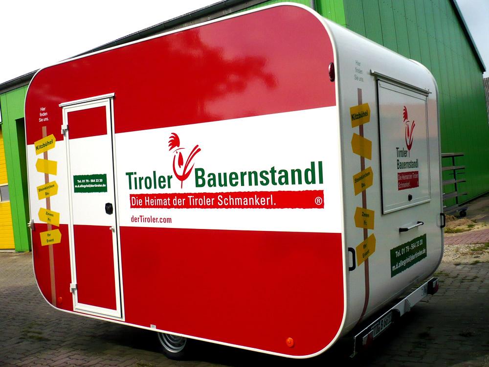 Marktwagen Tiroler Spezialitäten