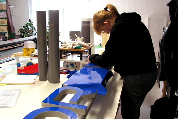 Team bei der Arbeit
