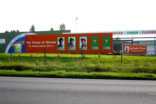 Team Baucenter XXL Werbung