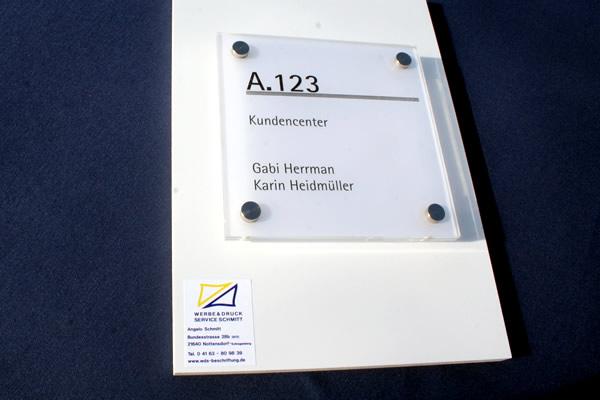 Türschilder